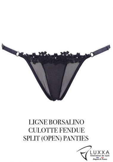 Luxxa PLEATED BACK CROTCHLESS PANTY