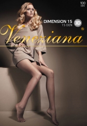 Solid Color Tights Veneziana DIMENSION 15 3d